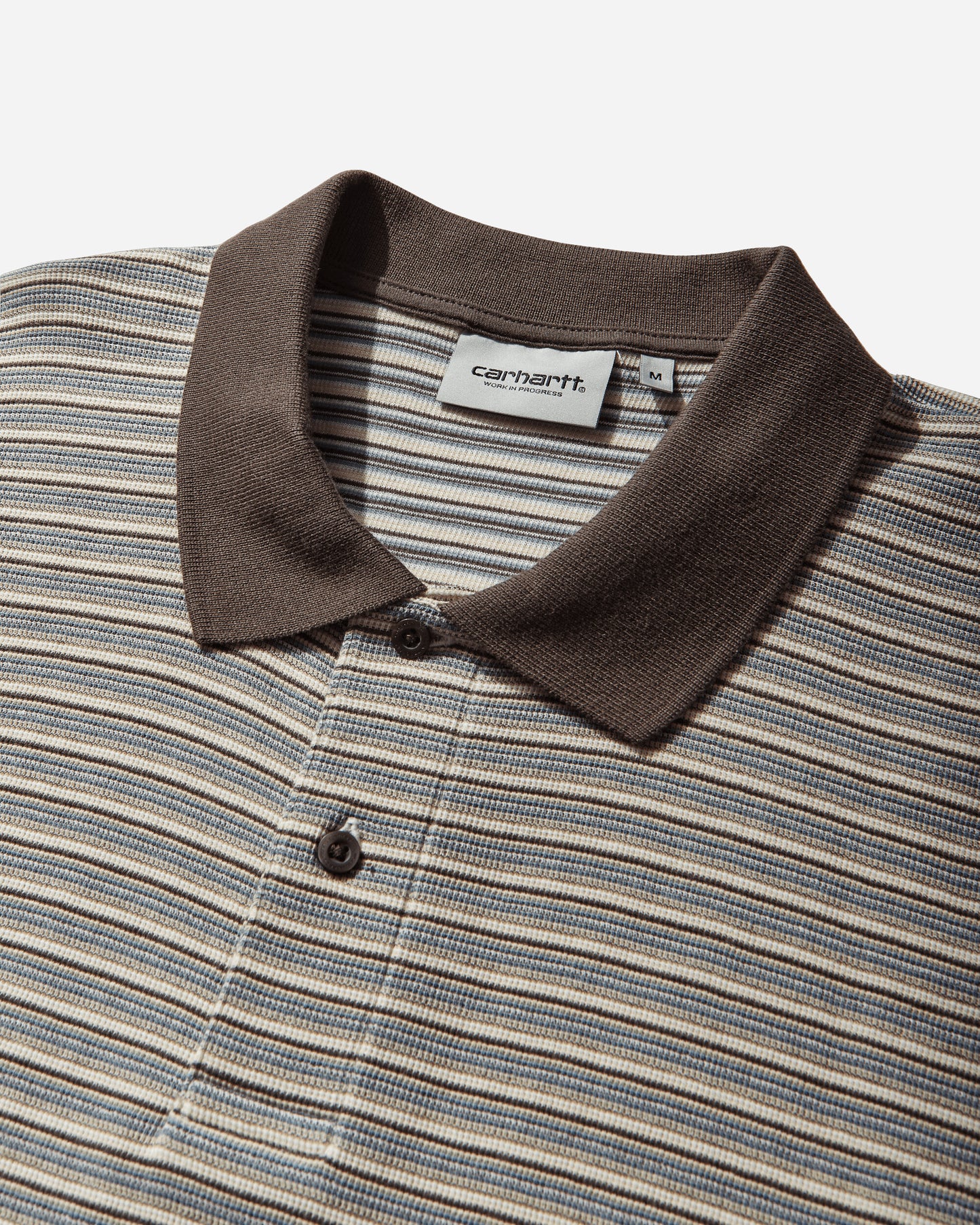 Carhartt WIP Ss Dion Polo Dion Stripe/Wax T-Shirts Polo I036306 3L9XX