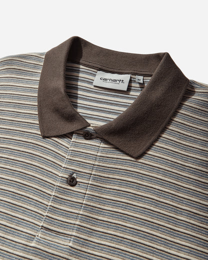 Carhartt WIP Ss Dion Polo Dion Stripe/Wax T-Shirts Polo I036306 3L9XX
