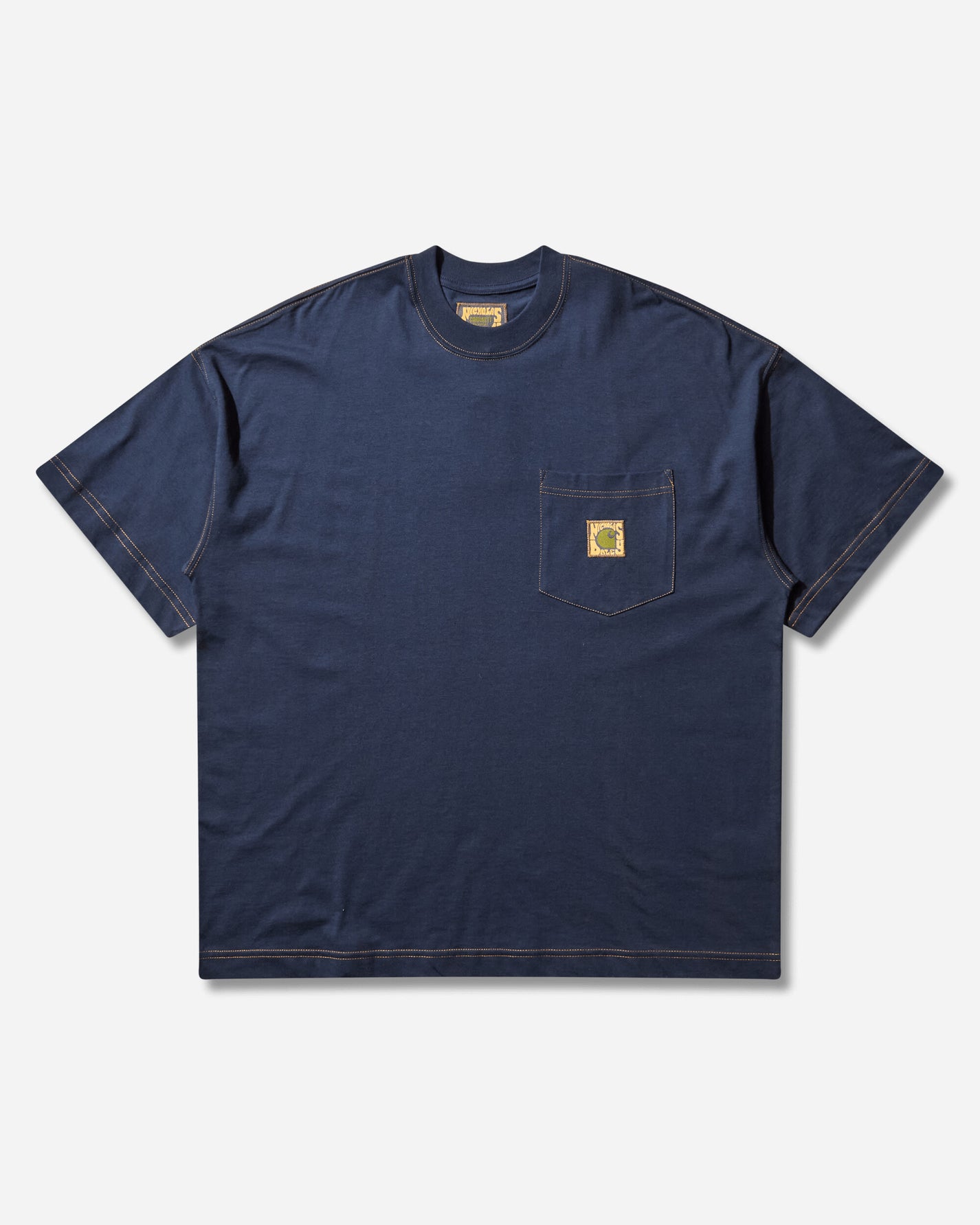 Carhartt WIP Nicholas Daley Logo T-Shirt ND Black Iris T-Shirts Shortsleeve I035275 2U4XX