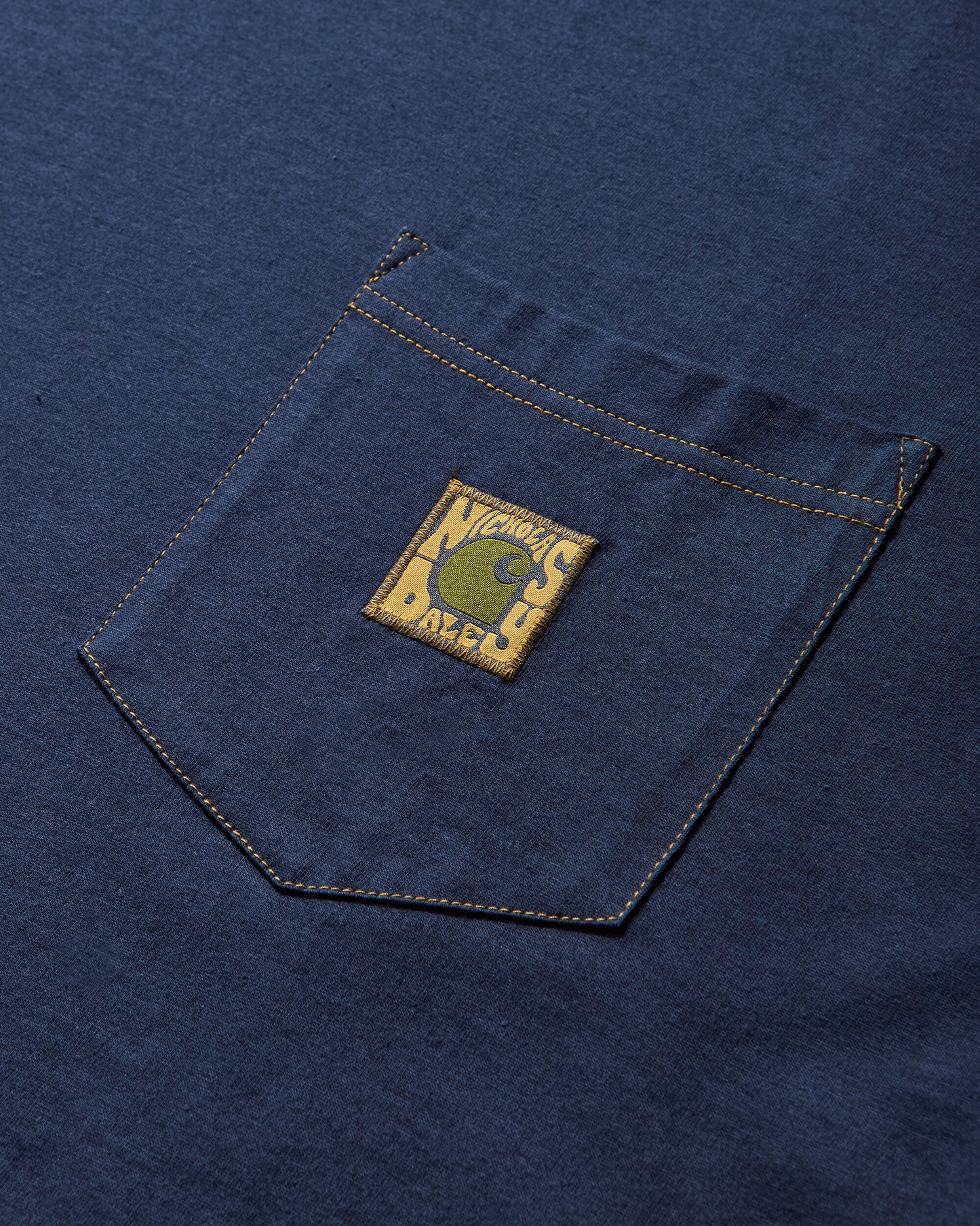 Carhartt WIP Nicholas Daley Logo T-Shirt ND Black Iris T-Shirts Shortsleeve I035275 2U4XX