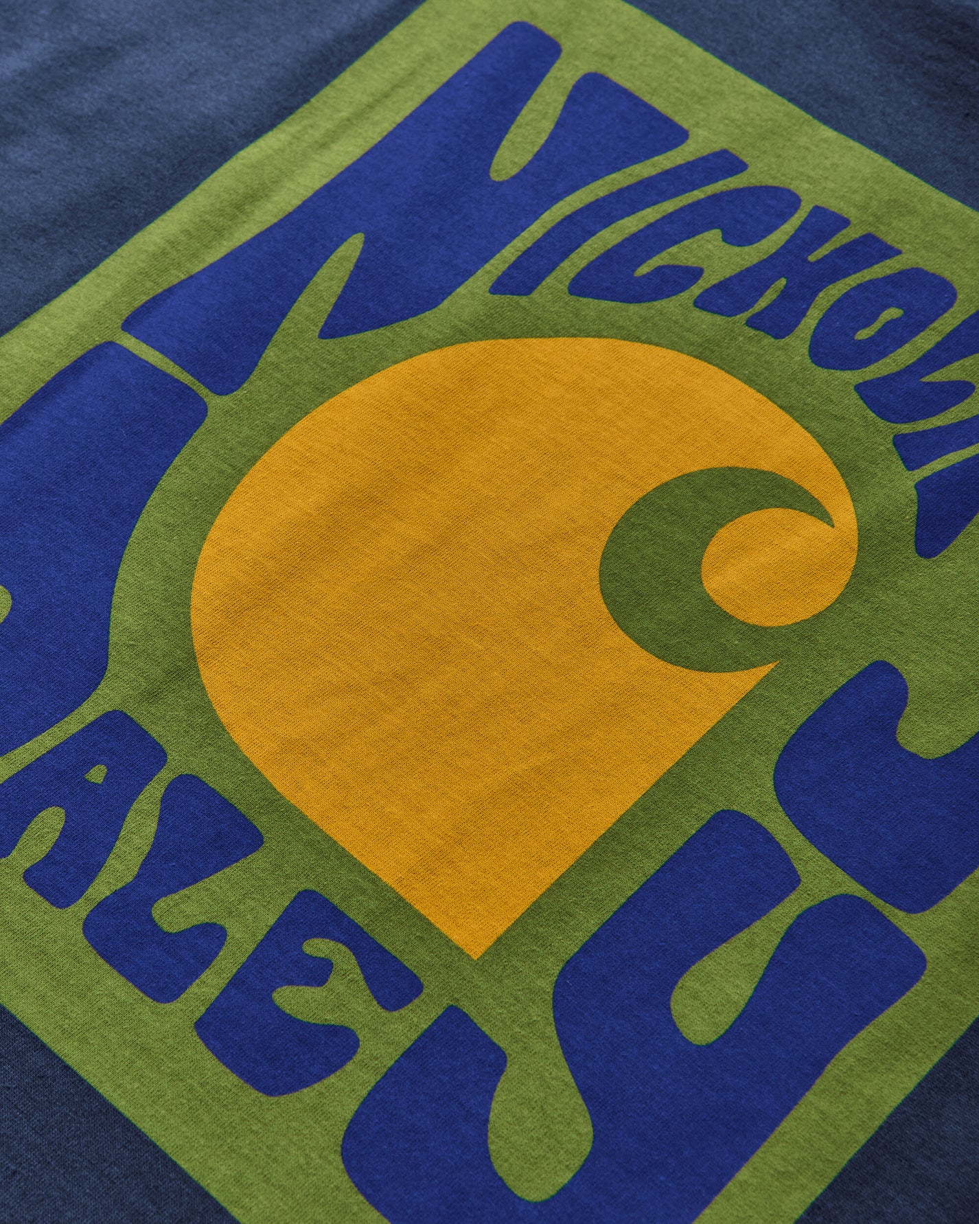 Carhartt WIP Nicholas Daley Logo T-Shirt ND Black Iris T-Shirts Shortsleeve I035275 2U4XX