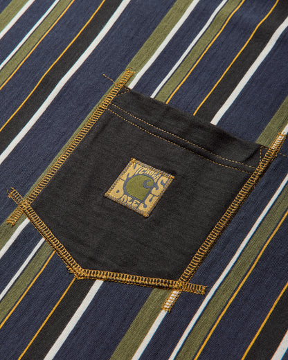 Carhartt WIP Nicholas Daley Stripes T-Shirt ND Stripes/Blue T-Shirts Shortsleeve I035274 2YXXX