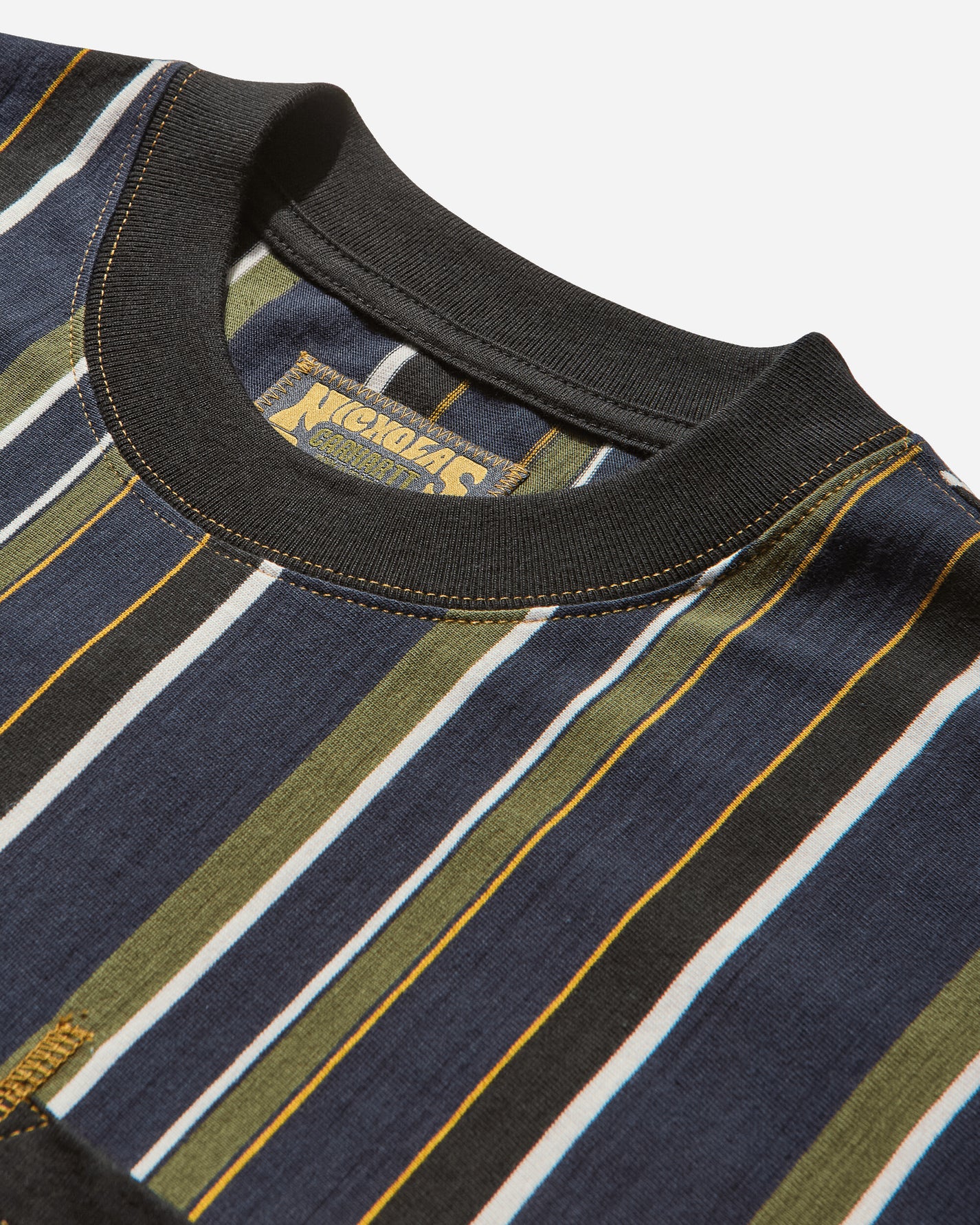 Carhartt WIP Nicholas Daley Stripes T-Shirt ND Stripes/Blue T-Shirts Shortsleeve I035274 2YXXX