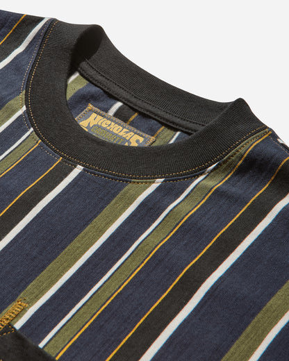Carhartt WIP Nicholas Daley Stripes T-Shirt ND Stripes/Blue T-Shirts Shortsleeve I035274 2YXXX
