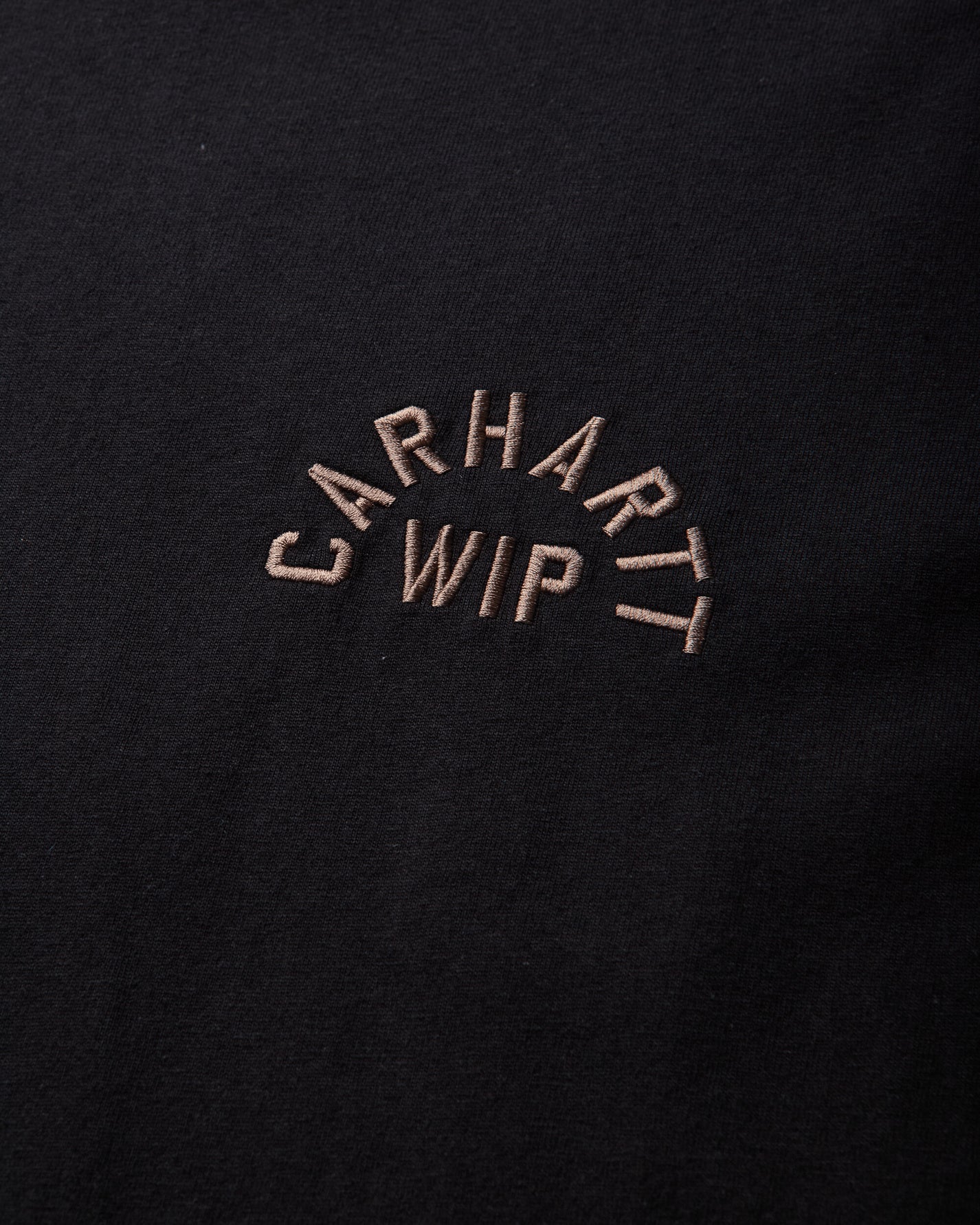 Carhartt WIP S/S Arch Script T-Shirt Black/WIP H Brown T-Shirts Shortsleeve I037255 3ZGXX