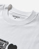 Carhartt WIP Ss Deconstructed Label T Shirt White T-Shirts Shortsleeve I036008 02XX