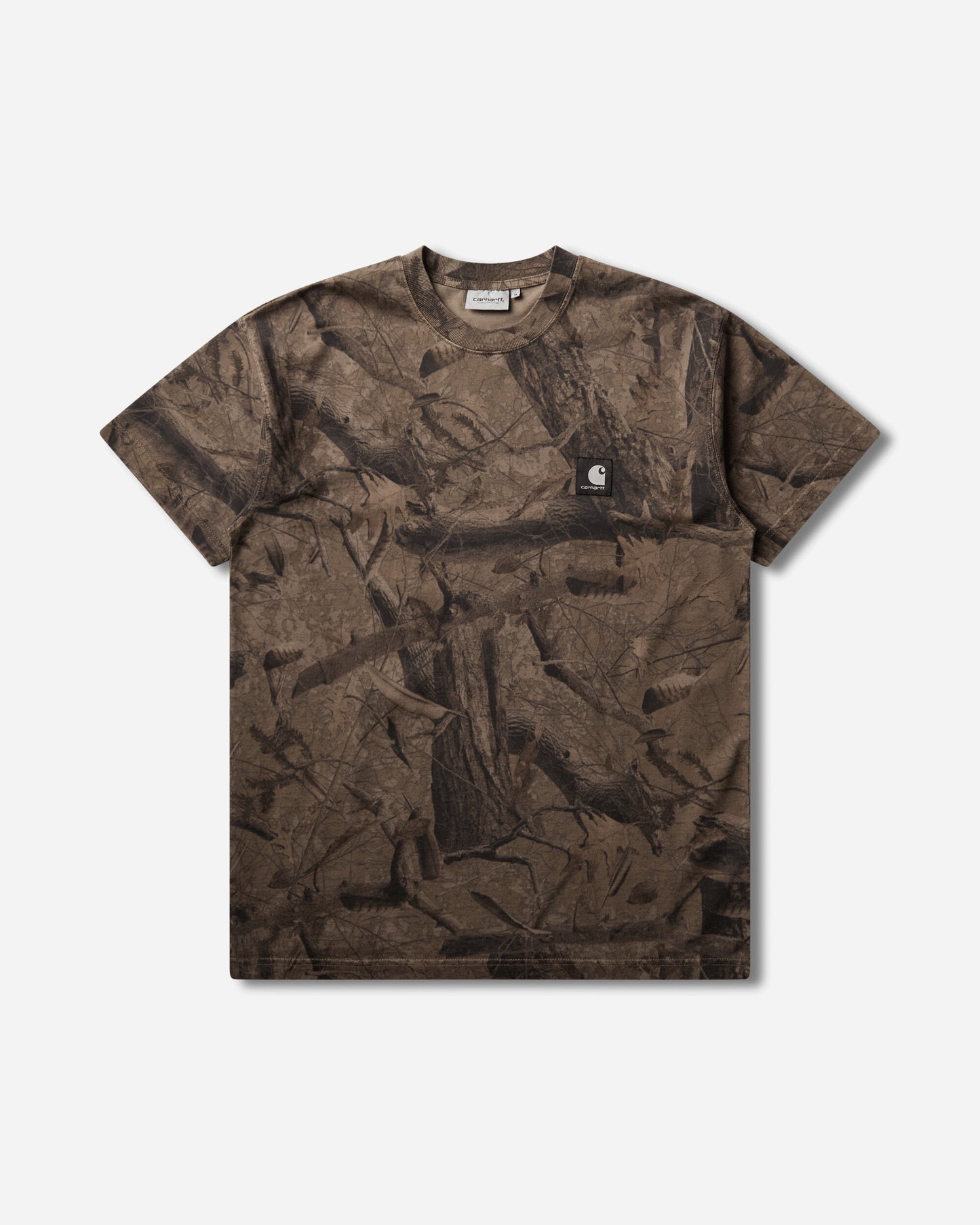 Carhartt WIP S/S Feather Tree T-Shirt Camo Feather Tree/Khaki T-Shirts Shortsleeve I037168 3ZQGD
