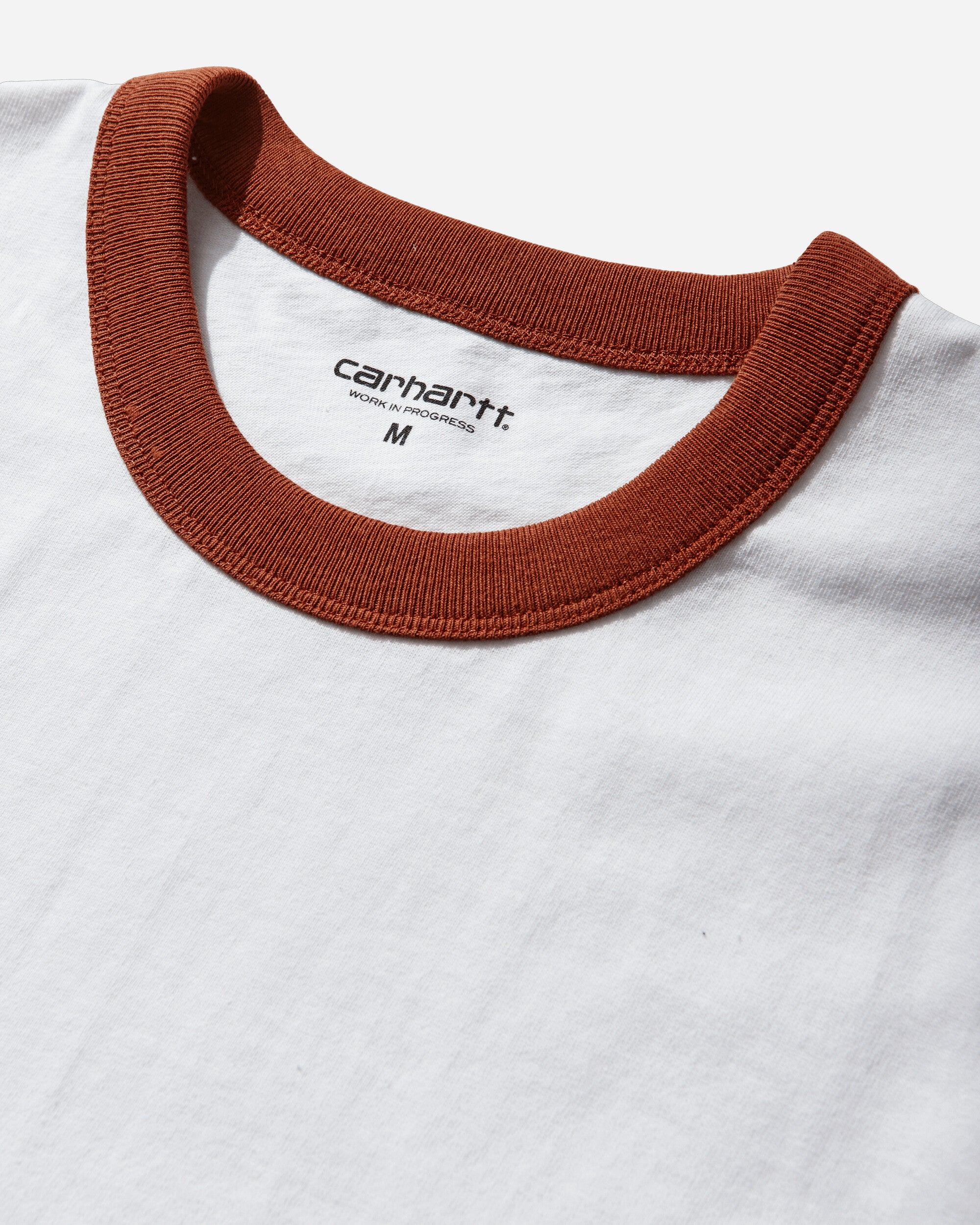 Carhartt WIP Ss Ip Ringer T Shirt White/Red/Red T-Shirts Shortsleeve I036267 3QDXX