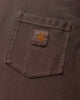 Carhartt WIP S/S Loose Pocket T-Shirt Tobacco T-Shirts Shortsleeve I036863 47GD