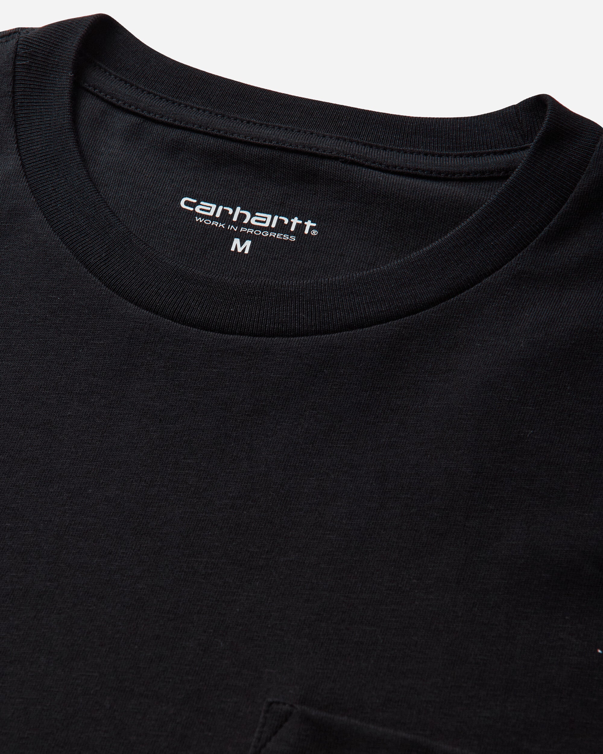 Carhartt WIP S/S Pocket T-Shirt Black T-Shirts Shortsleeve I030434 89XX