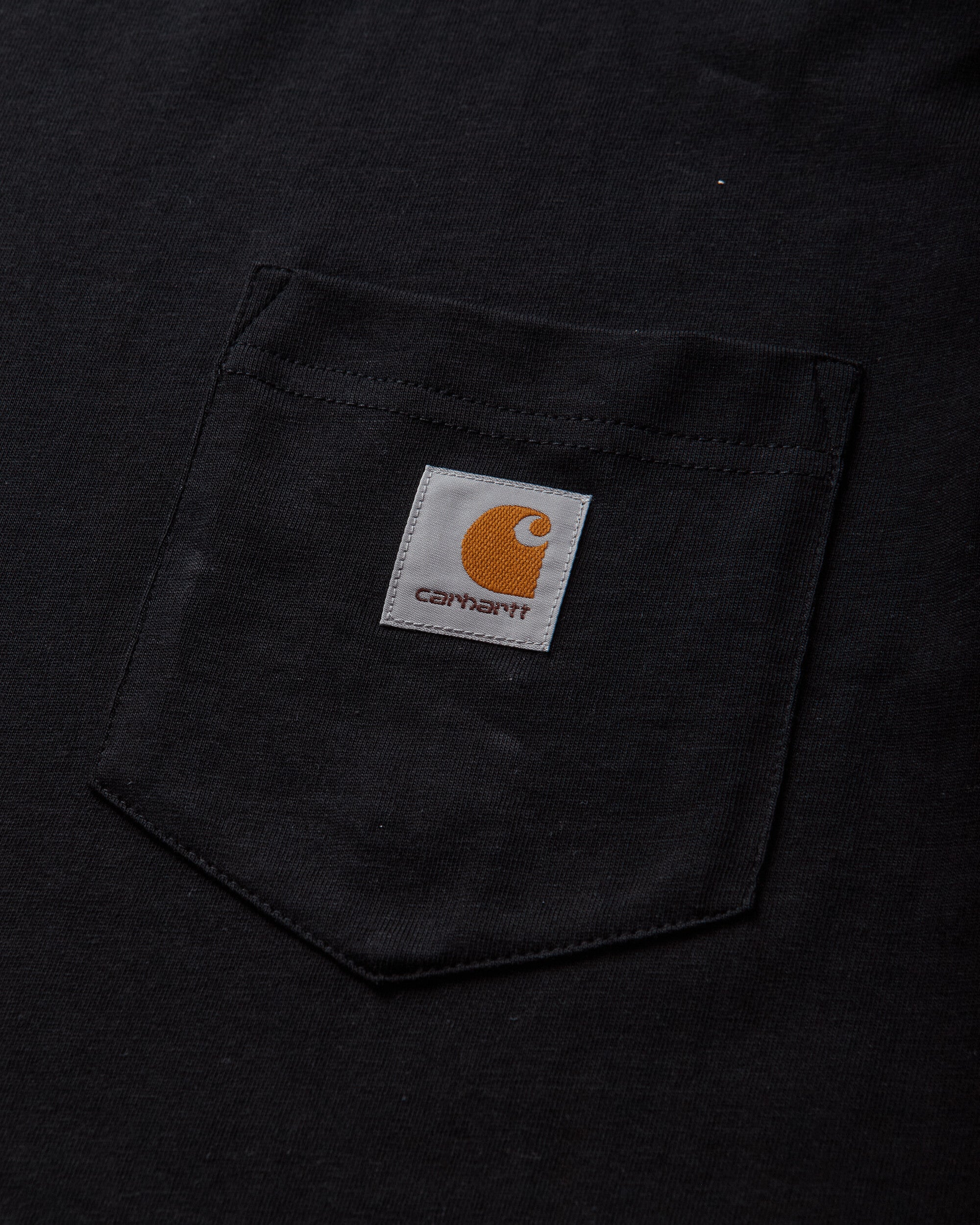 Carhartt WIP S/S Pocket T-Shirt Black T-Shirts Shortsleeve I030434 89XX
