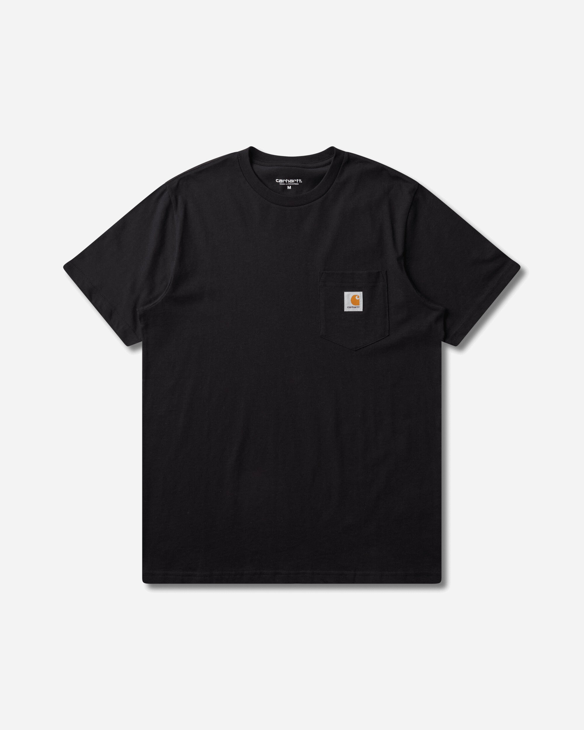 Carhartt WIP S/S Pocket T-Shirt Black T-Shirts Shortsleeve I030434 89XX