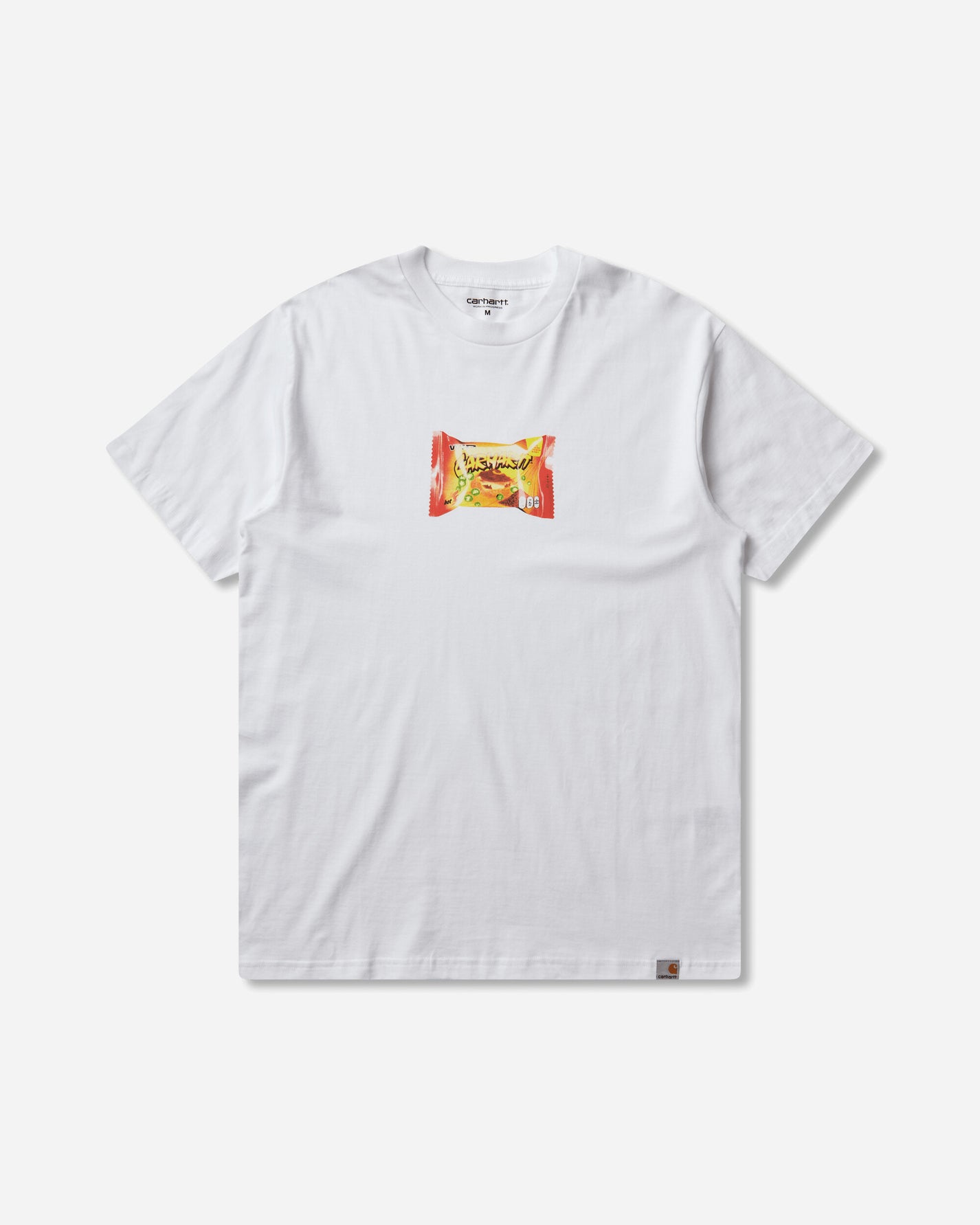 Carhartt WIP S/S Road Side Snack T-Shirt White T-Shirts Shortsleeve I036880 02XX