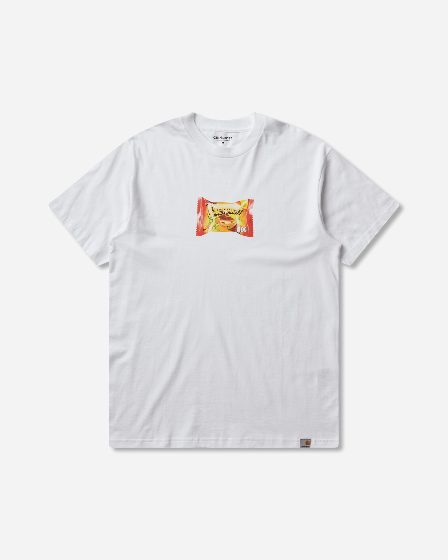 Carhartt WIP S/S Road Side Snack T-Shirt White T-Shirts Shortsleeve I036880 02XX