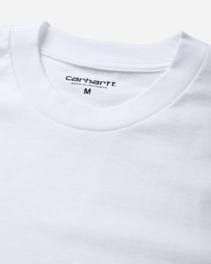 Carhartt WIP S/S Small Heart T-Shirt White/Red T-Shirts Shortsleeve I037116 1WZXX