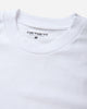 Carhartt WIP S/S Small Heart T-Shirt White/Red T-Shirts Shortsleeve I037116 1WZXX