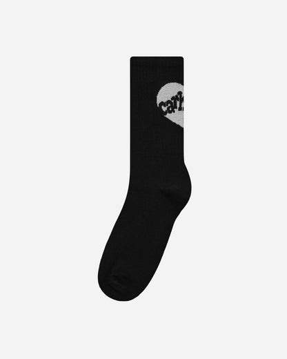 Carhartt WIP Amour Socks Black/White Underwear Socks I033618 0D2XX14