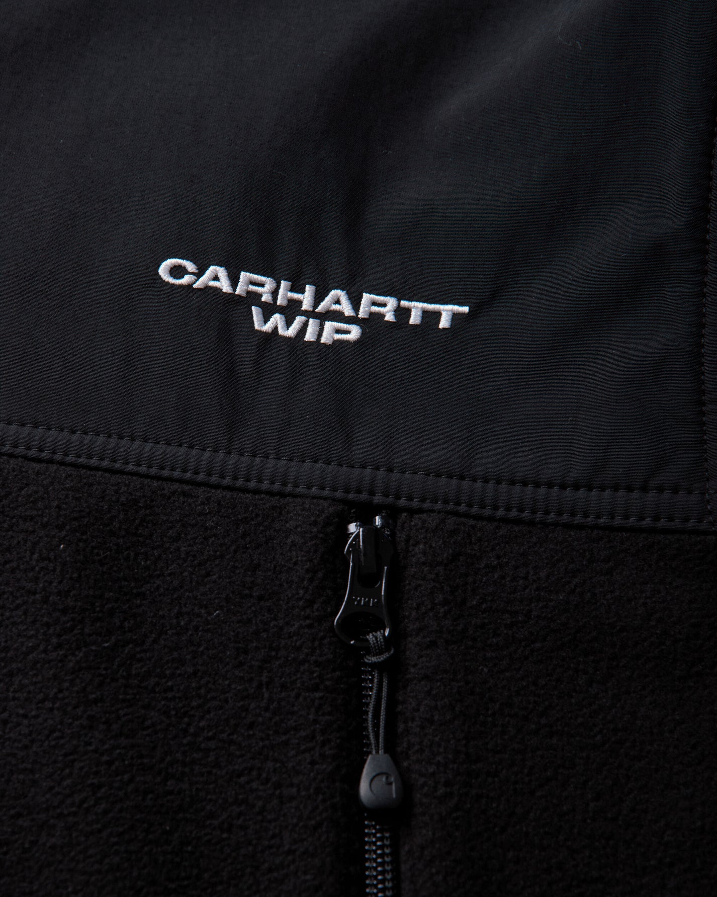 Carhartt WIP Edmore Jacket Black/White Sweatshirts Zip-Ups I037138 0D2XX