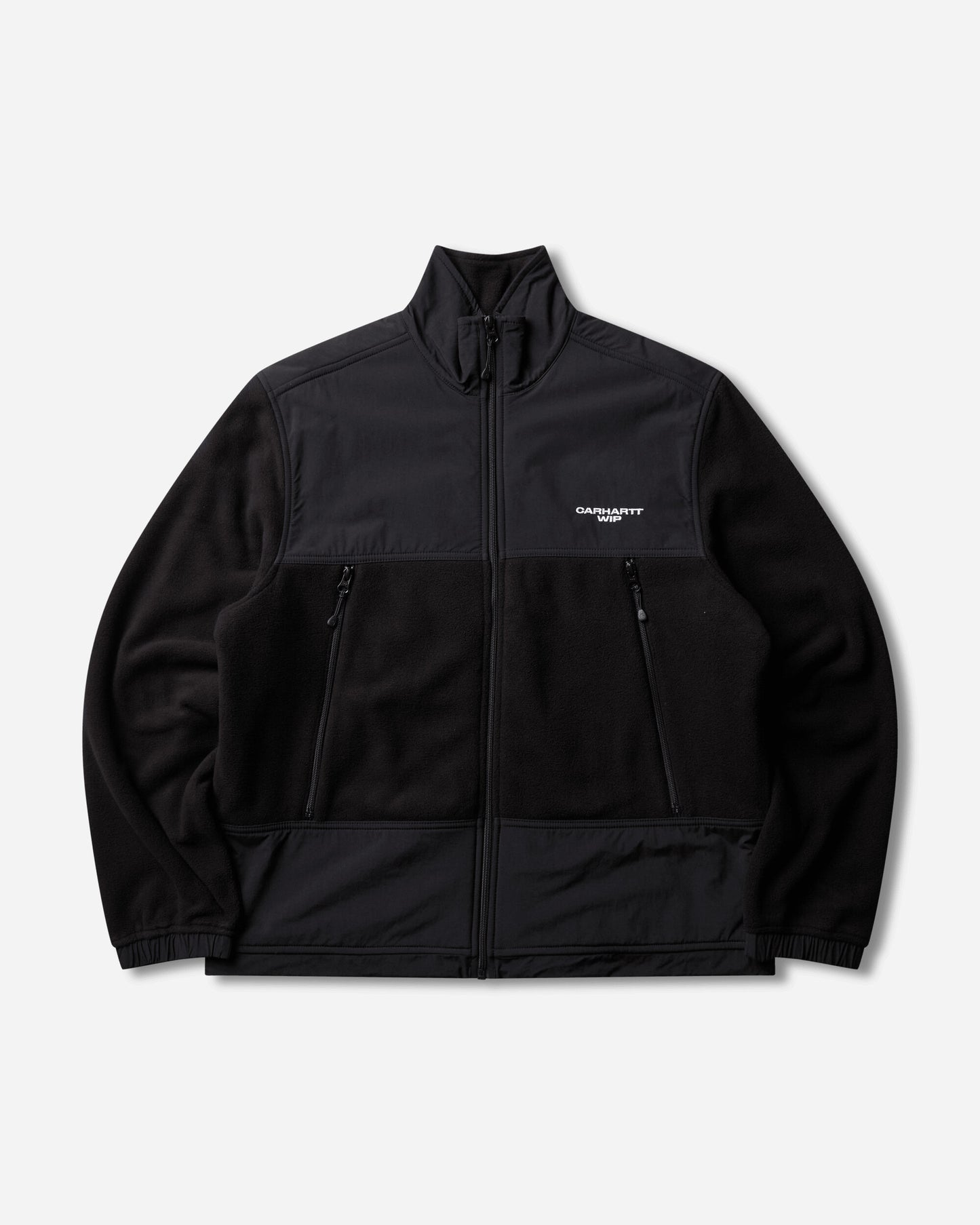 Carhartt WIP Edmore Jacket Black/White Sweatshirts Zip-Ups I037138 0D2XX
