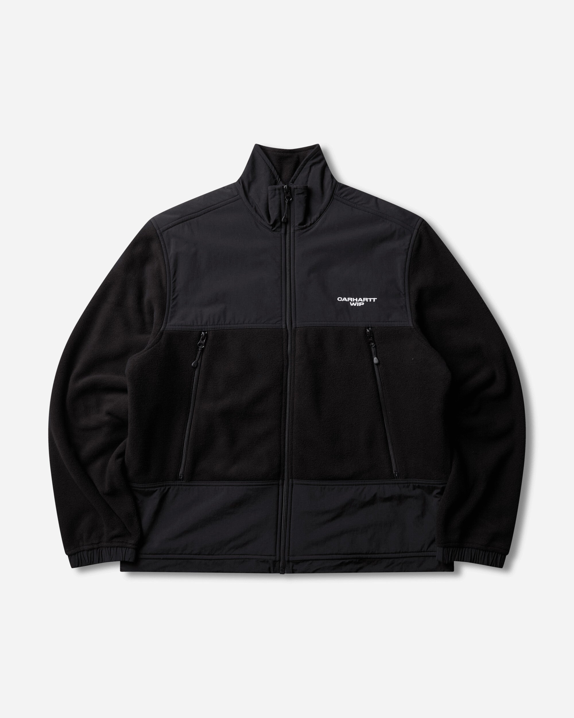 Carhartt WIP Edmore Jacket Black/White Sweatshirts Zip-Ups I037138 0D2XX