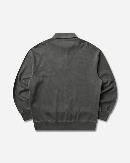 Carhartt WIP Harper Polo Black Sweatshirts Zip-Ups I036893 89GD