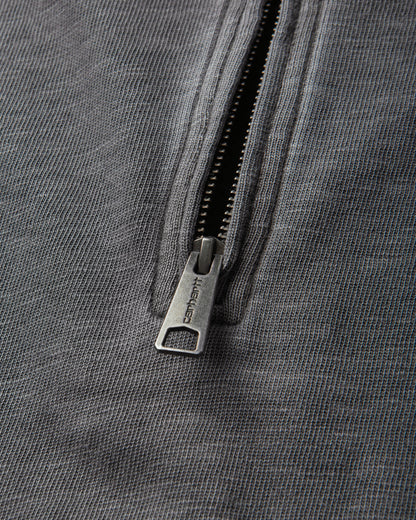 Carhartt WIP Harper Polo Black Sweatshirts Zip-Ups I036893 89GD