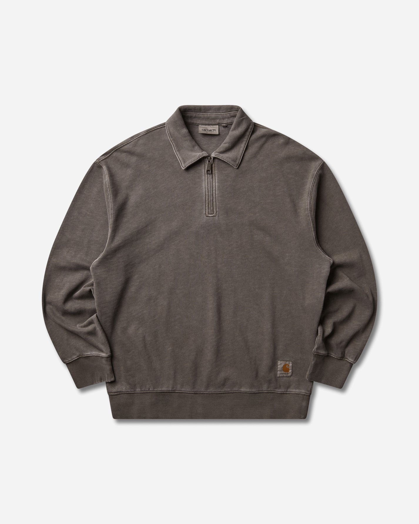 Carhartt WIP Harper Polo Tobacco Sweatshirts Zip-Ups I036893 47GD