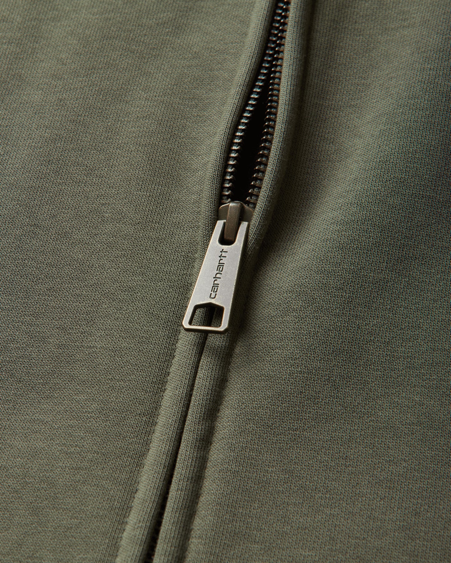 Carhartt WIP Hooded Chase Jacket Leaf/Gold Sweatshirts Zip-Ups I033664 3LRXX