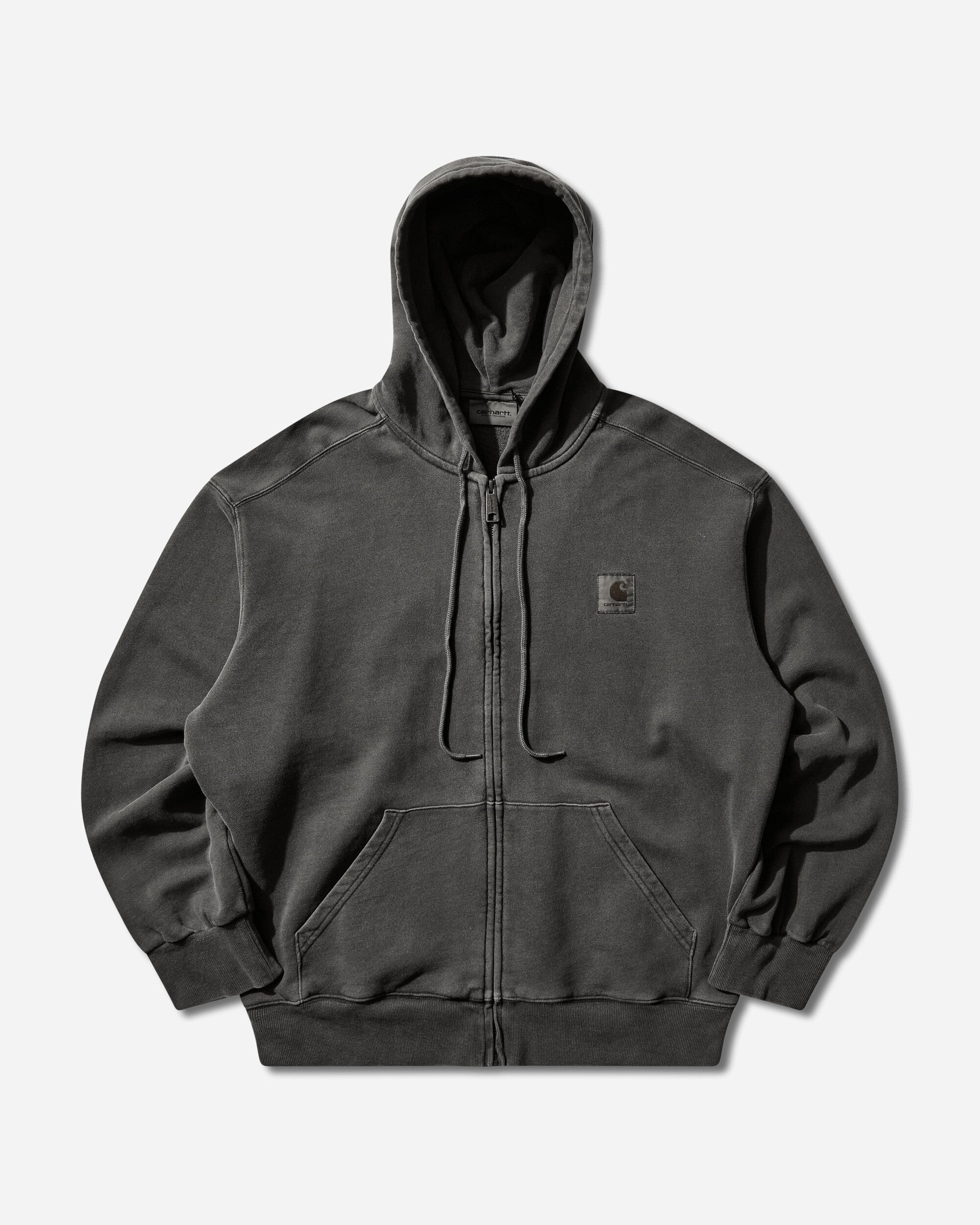 Carhartt WIP Hooded Nelson Jacket Black Sweatshirts Zip-Ups I033064 89GD