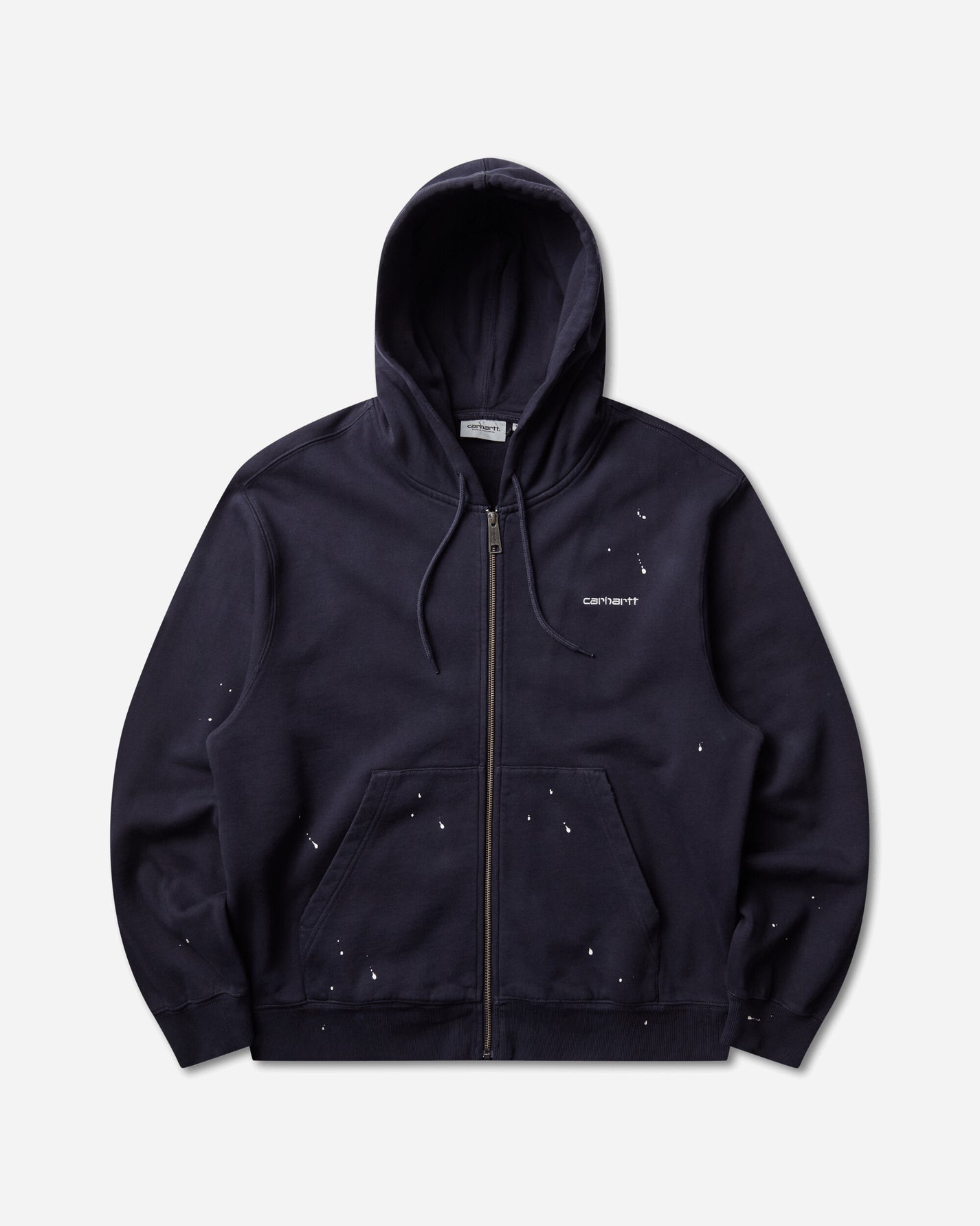 Carhartt WIP Hooded Painter Jacket Dark Navy Sweatshirts Zip-Ups I036913 1CEJ