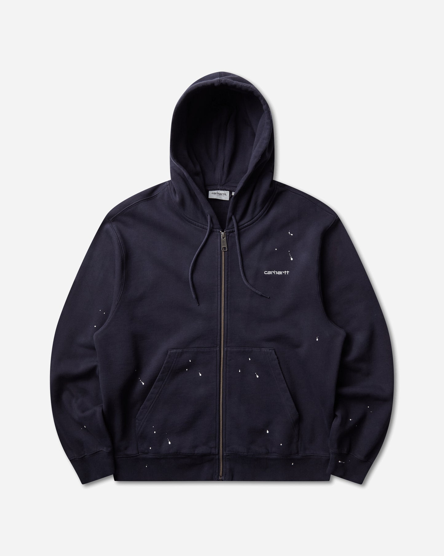 Carhartt WIP Hooded Painter Jacket Dark Navy Sweatshirts Zip-Ups I036913 1CEJ
