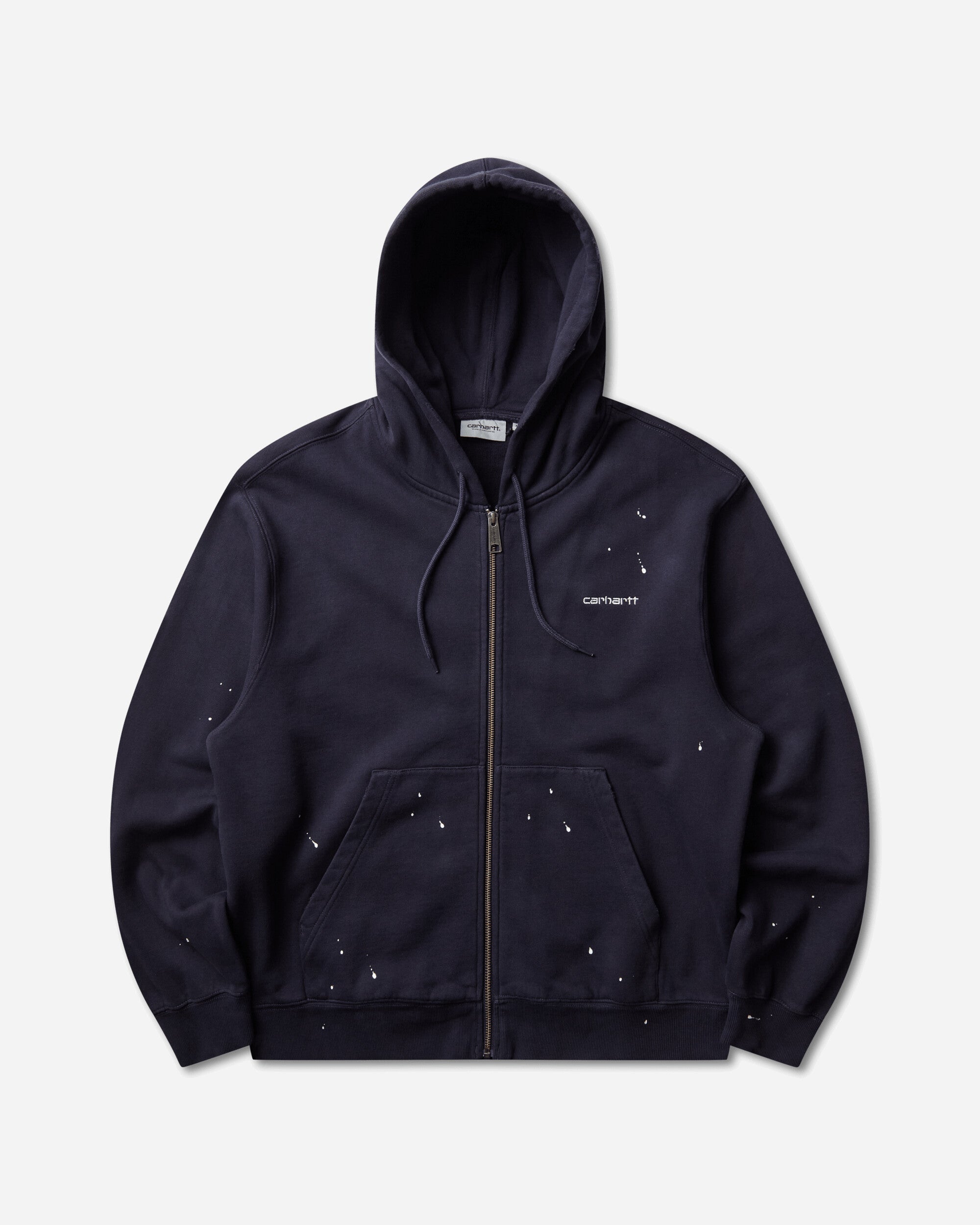 Carhartt WIP Hooded Painter Jacket Dark Navy Sweatshirts Zip-Ups I036913 1CEJ