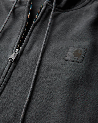 Carhartt WIP Hooded Vista Jacket Black Sweatshirts Zip-Ups I029524 89GD