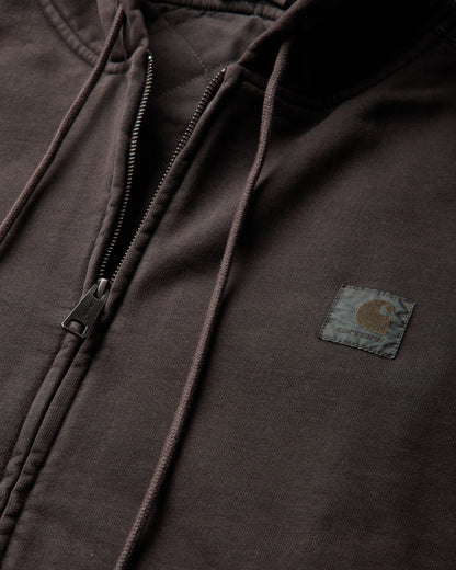 Carhartt WIP Hooded Vista Jacket Tobacco Sweatshirts Zip-Ups I029524 47GD