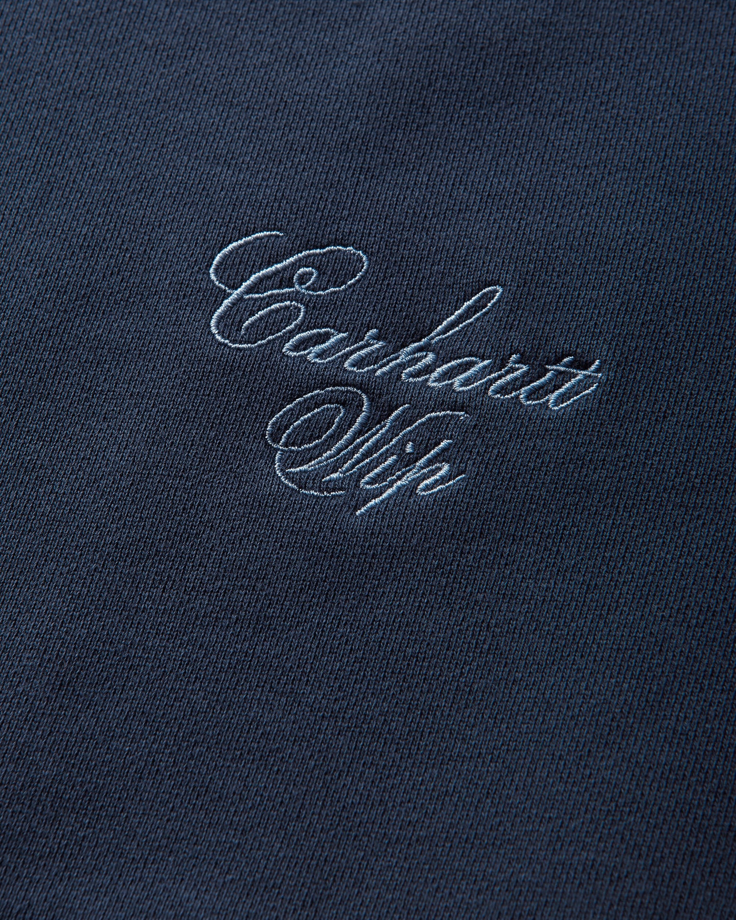 Carhartt WIP Longhand Bomber Carbon/White Sweatshirts Zip-Ups I036864 3TVGD