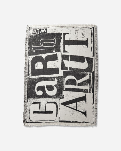 Carhartt WIP Letterpress Blanket Black/Wax Textile Blankets and Throws I036070 K02XX