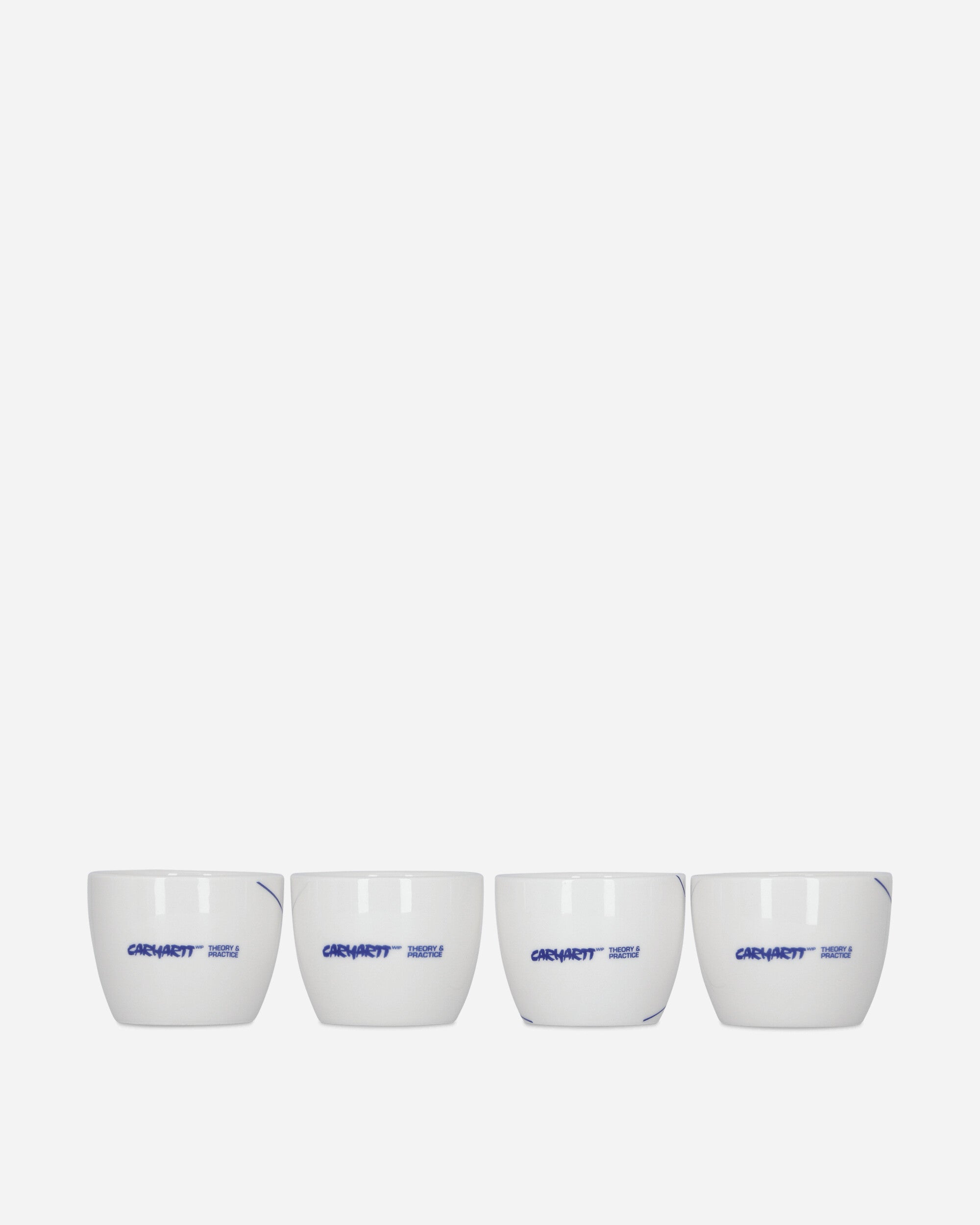 Carhartt WIP Theory And Practice Soba Cup Set White/Blue Home Decor Sets I035848 0IYXX