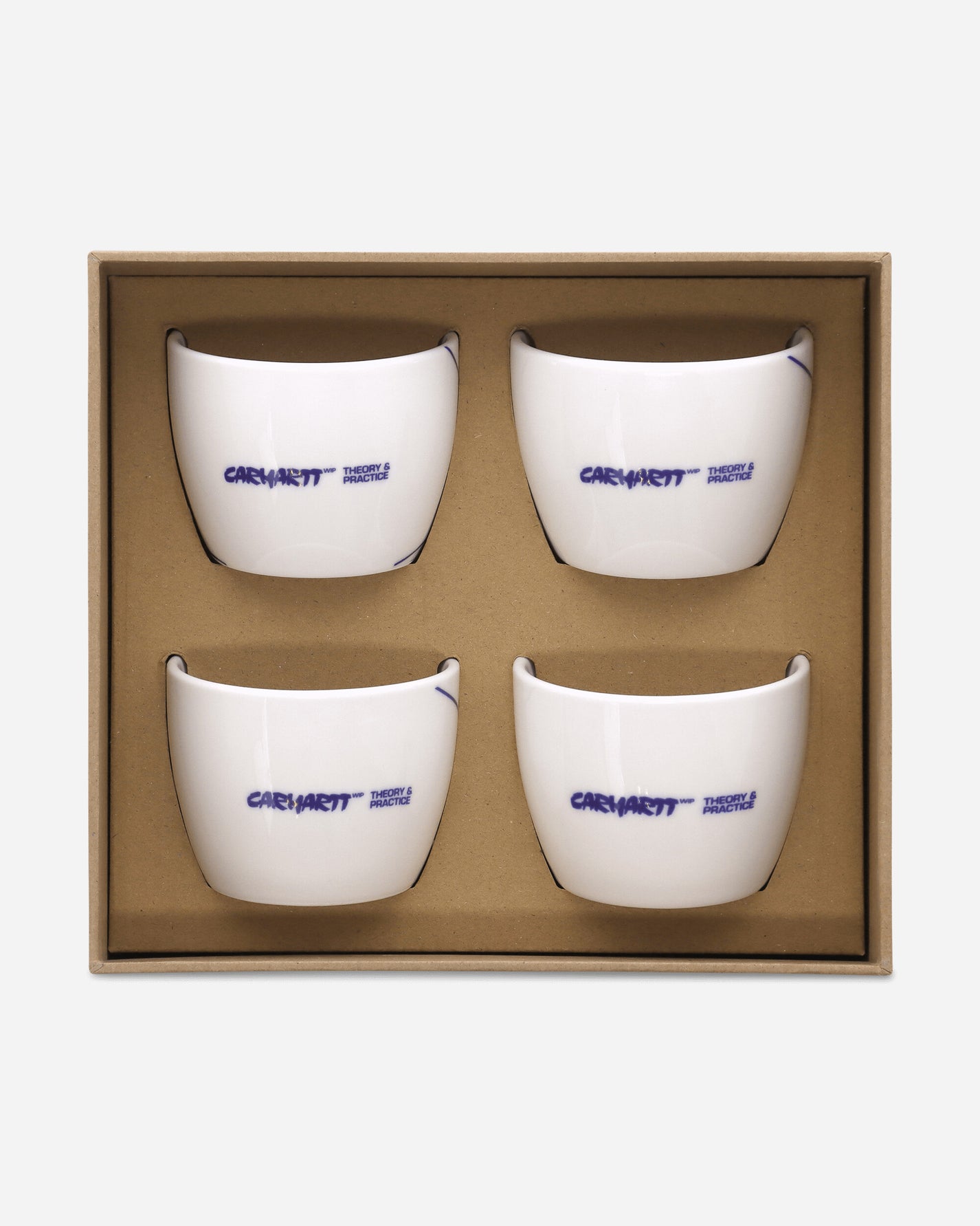 Carhartt WIP Theory And Practice Soba Cup Set White/Blue Home Decor Sets I035848 0IYXX