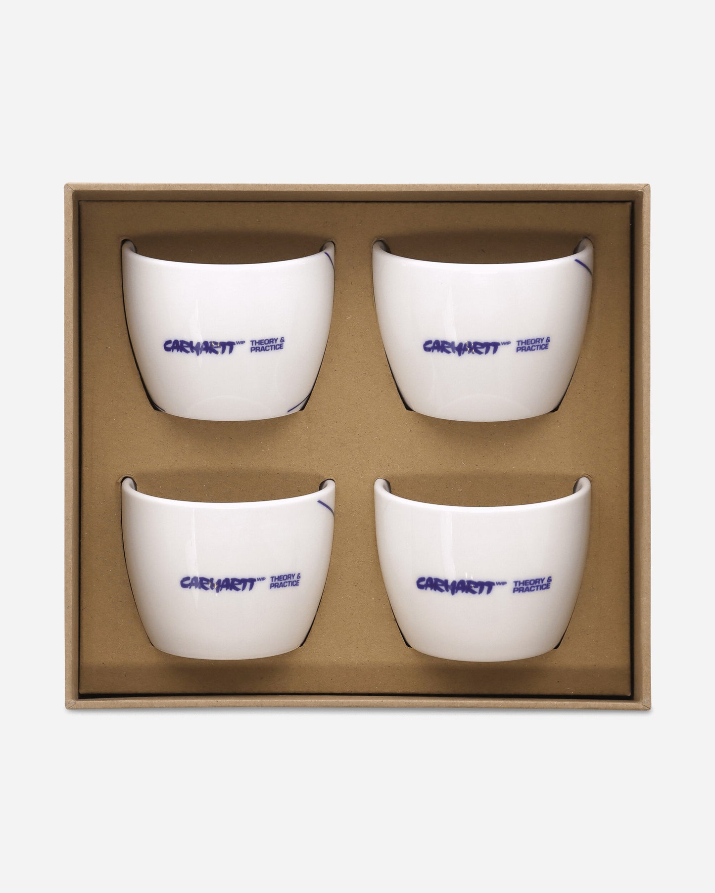 Carhartt WIP Theory And Practice Soba Cup Set White/Blue Home Decor Sets I035848 0IYXX