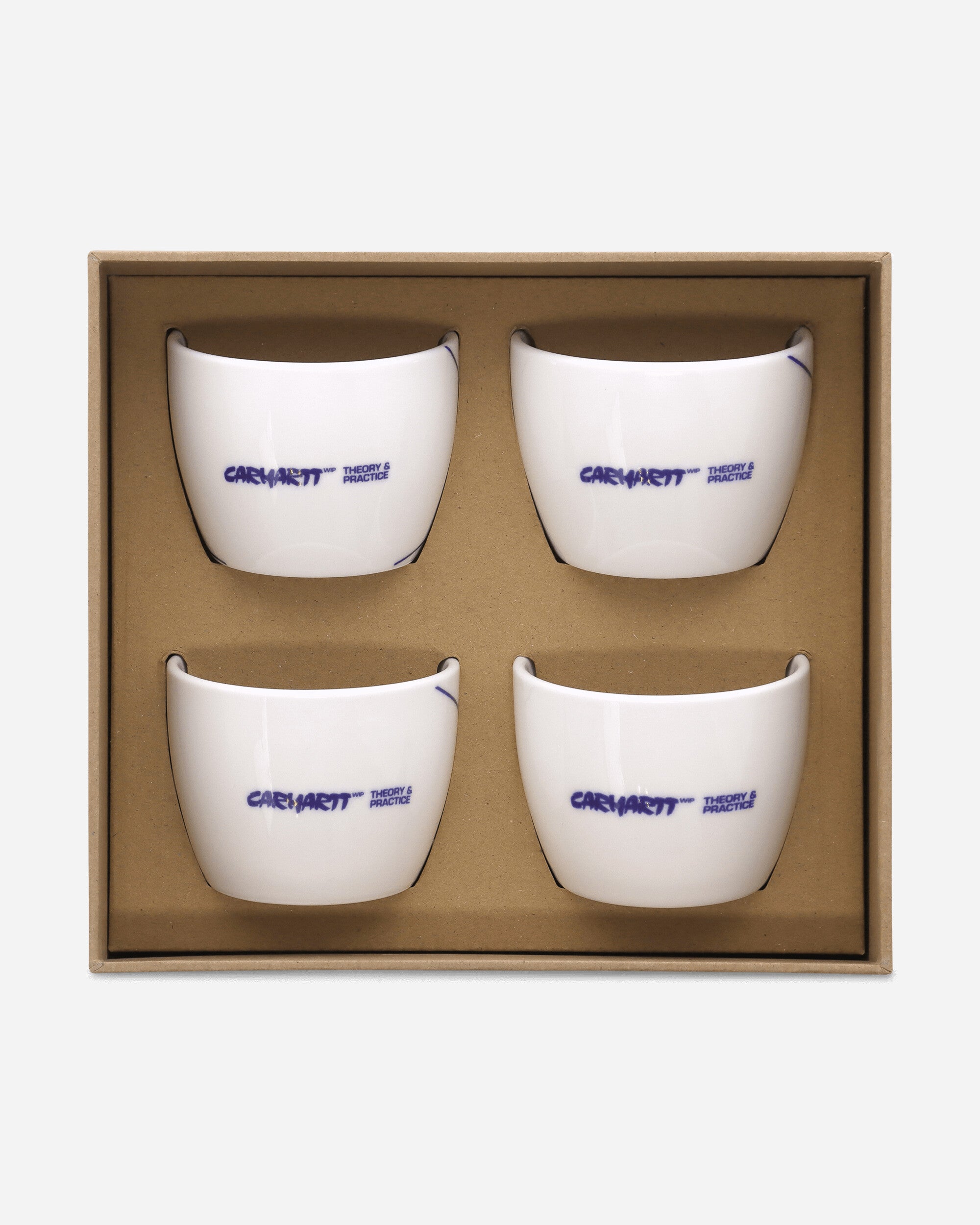 Carhartt WIP Theory And Practice Soba Cup Set White/Blue Home Decor Sets I035848 0IYXX