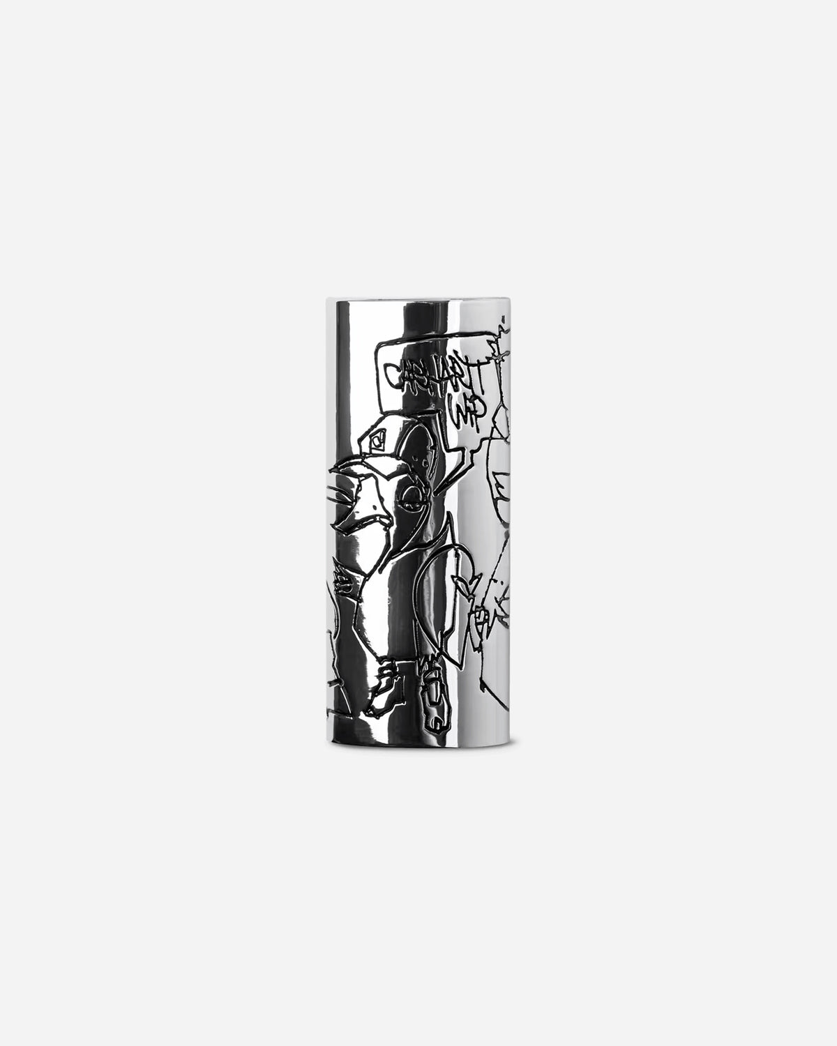 Carhartt WIP Blinkerfluid Bic Metal Lighter Case Silver Home Decor Stickers I037381 95XX