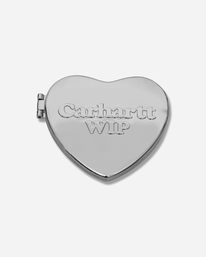 Carhartt WIP Heart Pocket Mirror Silver Home Decor Stickers I037355 95XX