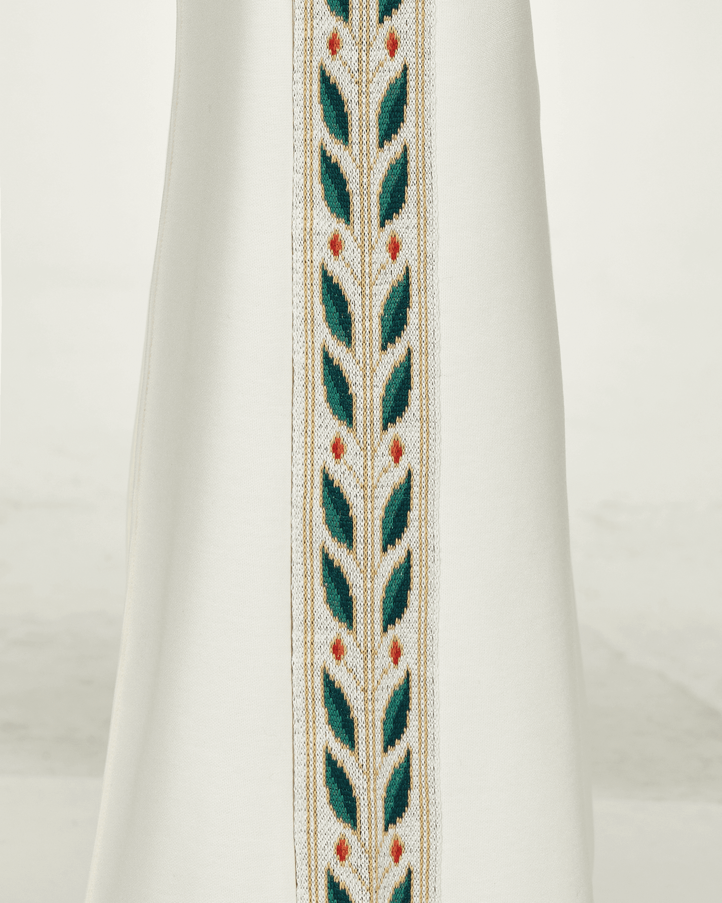 Casablanca Pleated Off White Pants Trousers MF21-TR-042 001