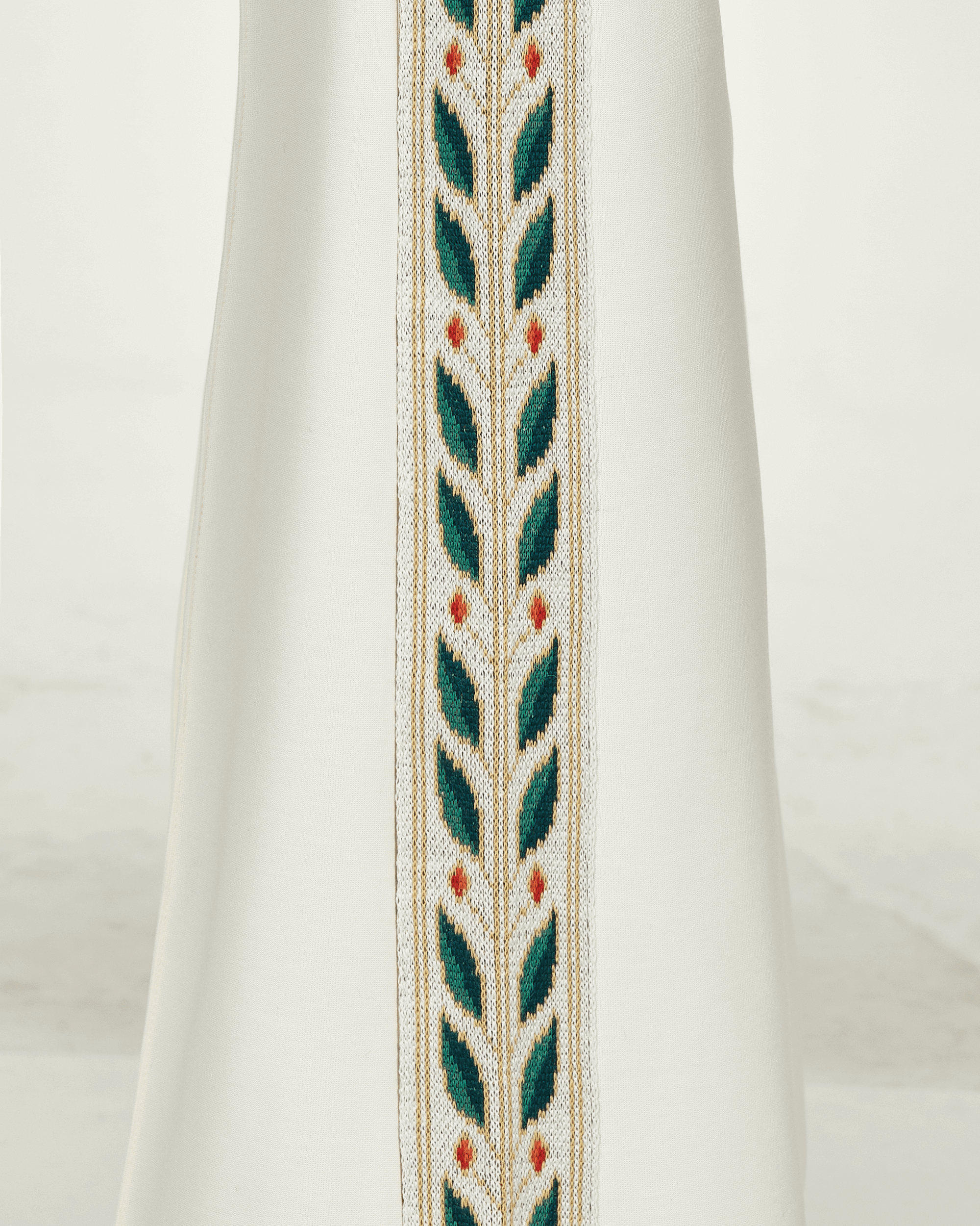 Casablanca Pleated Off White Pants Trousers MF21-TR-042 001