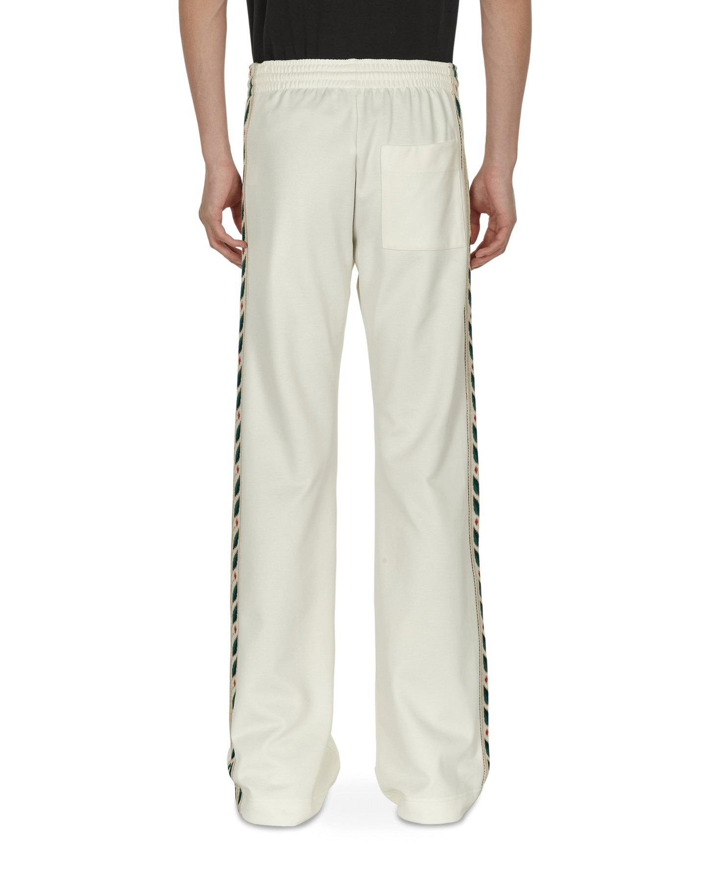 Casablanca Pleated Off White Pants Trousers MF21-TR-042 001