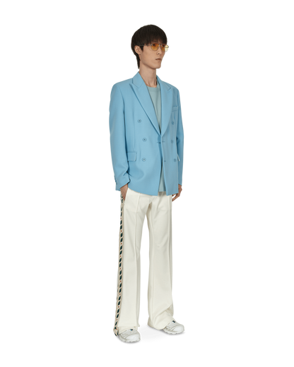 Casablanca Pleated Off White Pants Trousers MF21-TR-042 001