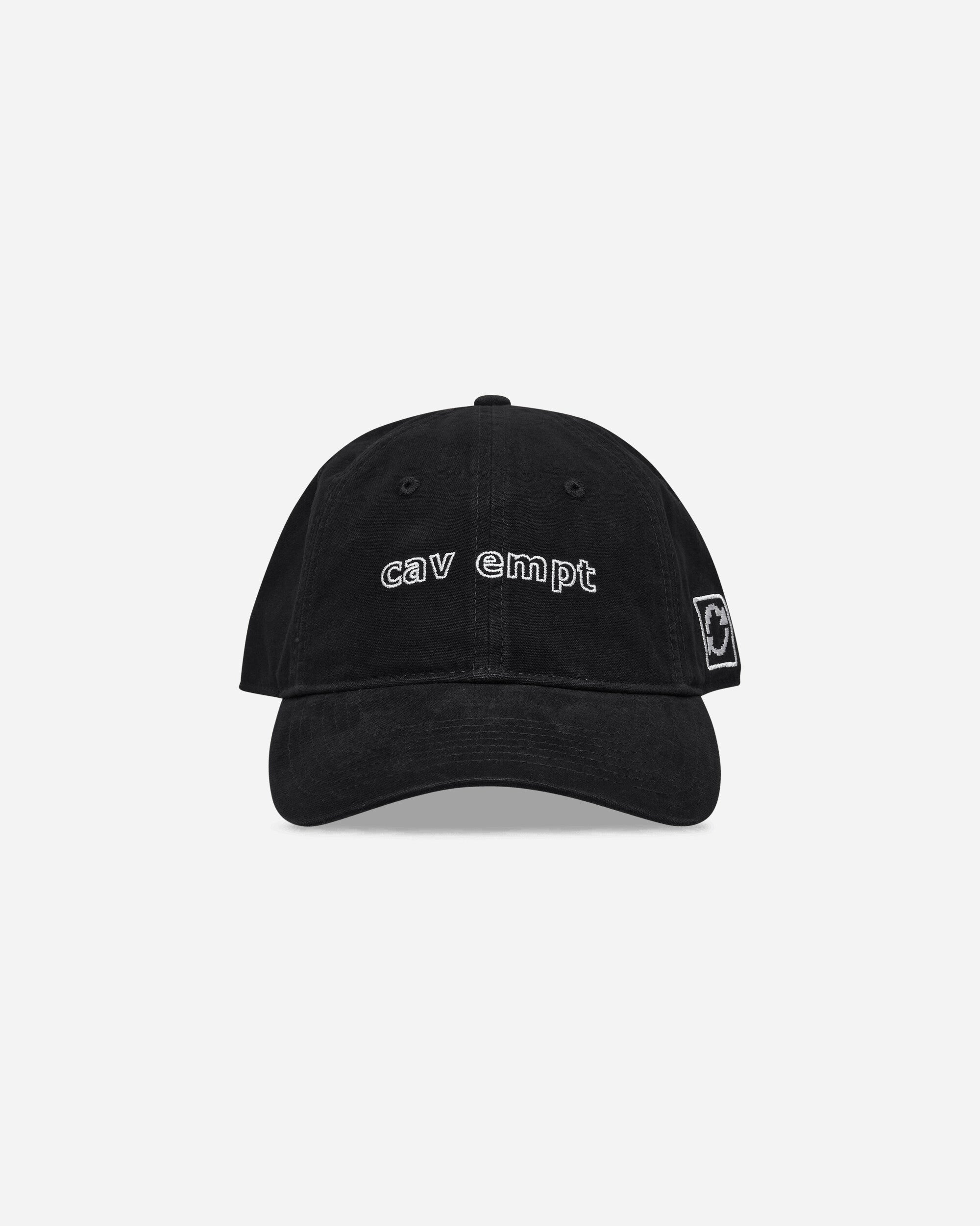 Cav Empt Cav Empt Round Cap Black Hats Caps CES29G03 BLACK