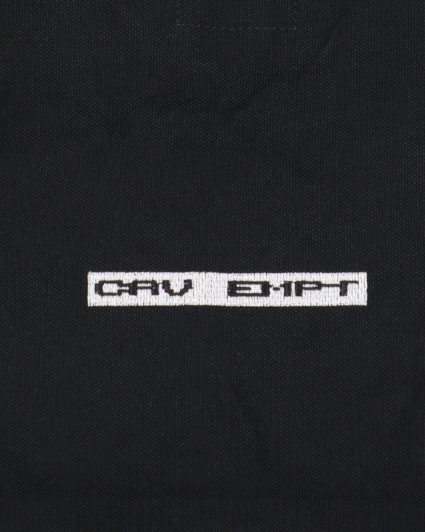 Cav Empt Lips Display Tote Bag Black Bags and Backpacks Tote Bags CES28G07 BLACK