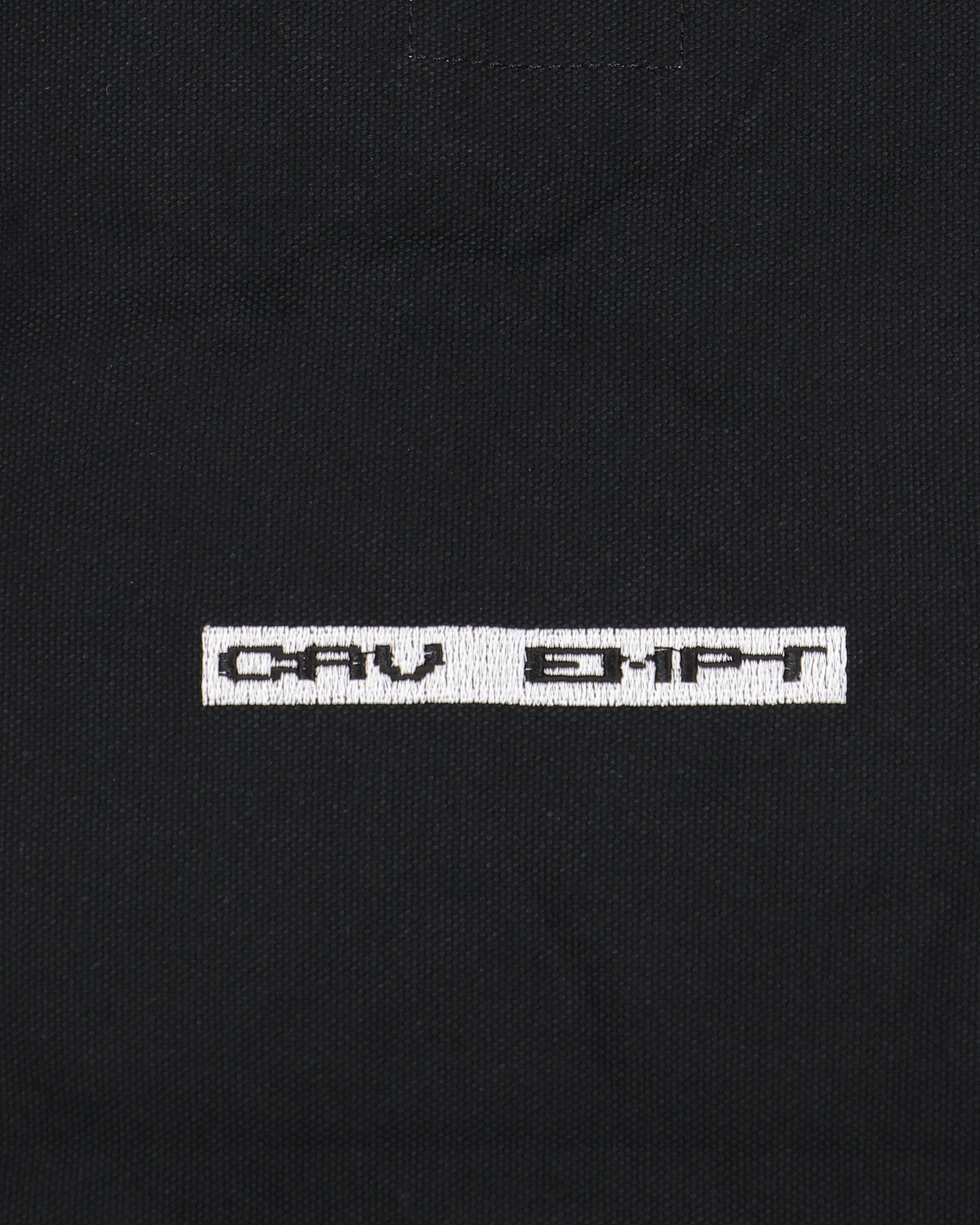 Cav Empt Lips Display Tote Bag Black Bags and Backpacks Tote Bags CES28G07 BLACK