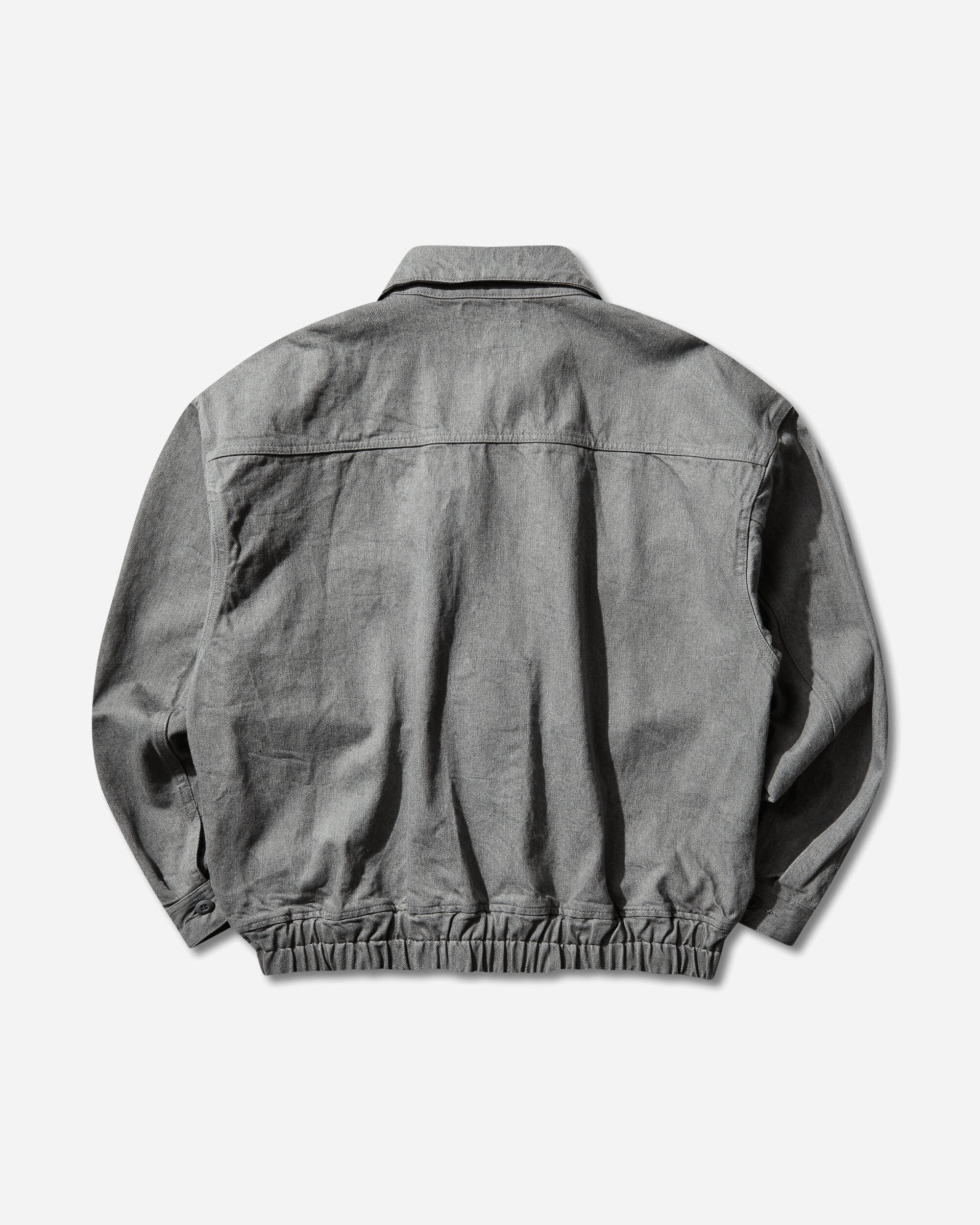 Cav Empt Ash Community Button Jacket Grey Coats and Jackets Bomber Jackets CES28JK18 GREY